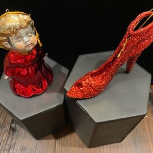 ‼️SOLD‼️Ornaments Angel High Heel Shoe